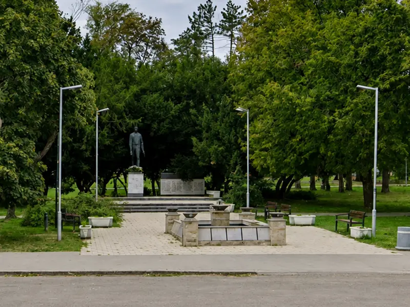 Park i fontana u Celarevu